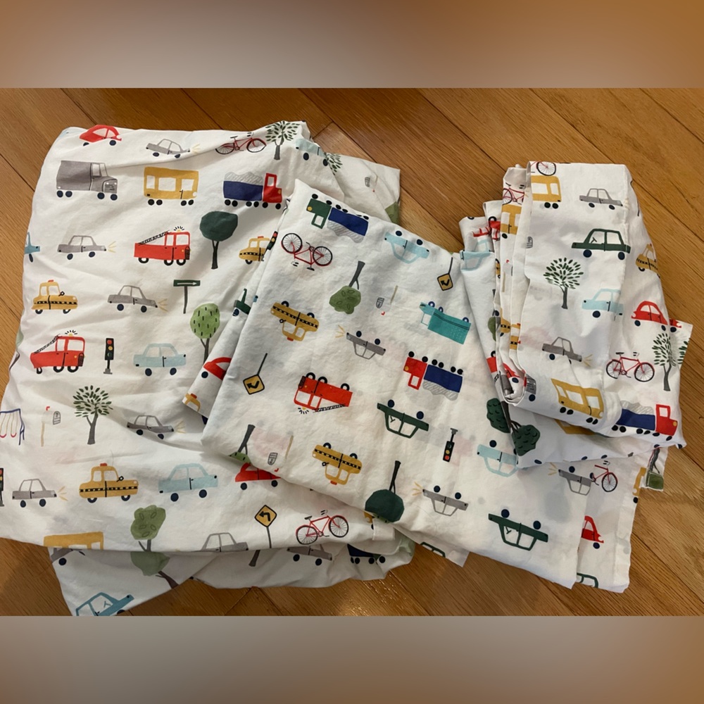 Pottery Barn Organic Crib Sheet Set